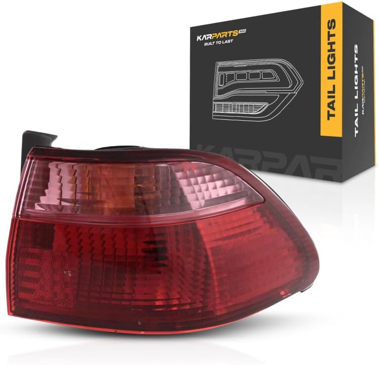 For 1998 1999 2000 Honda Accord Rear Tail Light Passenger Side HO2801121 4dr For Sedan; outer-replaces 33501-S84-A01