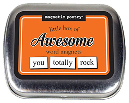 Magnetic Poetry - Little Box of Awesome Kit - Words for Refrigerator