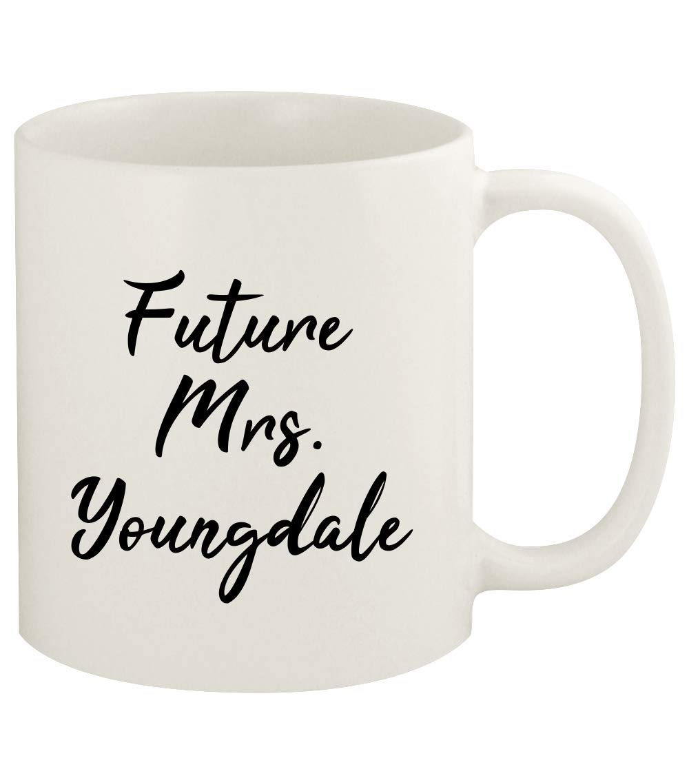 Future Mrs. Youngdale - 11oz Ceramic White Coffee Mug Cup, White