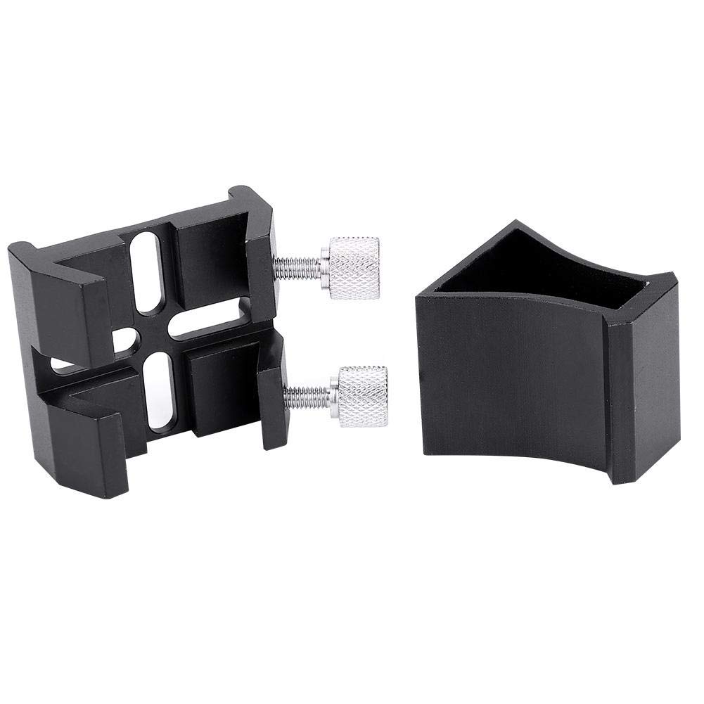VBESTLIFE Accessorio per Telescopio Astronomico, Telescopio Cercatore Monte Coda di Rondine Slot Piastra Groove di Accessori Vite per