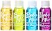 Pipedream Body Heat Warming Massage Lotion Sampler 4 Pack, Assorted