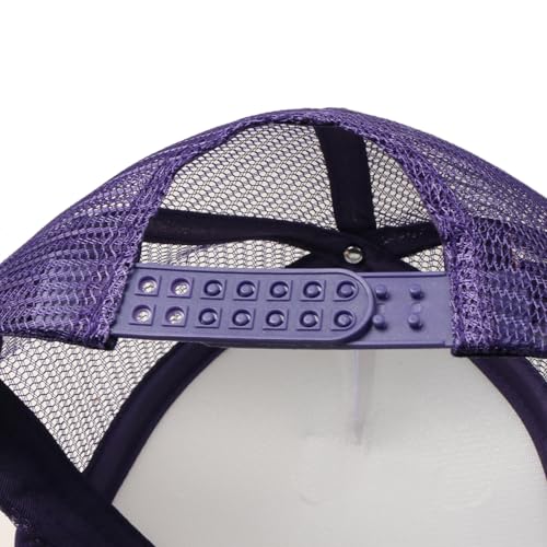 Image of TZ Promise Men Women Foam Trucker Hat Mesh Cap Solid Colors Lightweight with Adjustable Snapback Collection