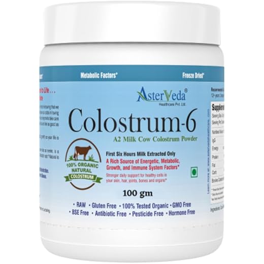 Asterveda Colostrum Protein - 100g
