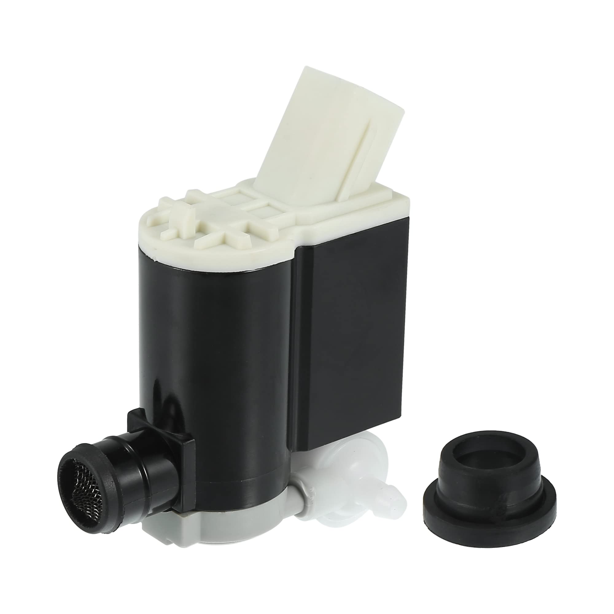 ACROPIX Windshield Washer Motor Pump Fit for Hyundai Veloster Entourage - Pack of 1 Pcs Black