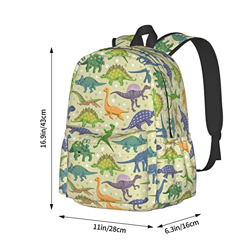 Sac à dos dinosaure 43 cm pour ordinateur et école ado