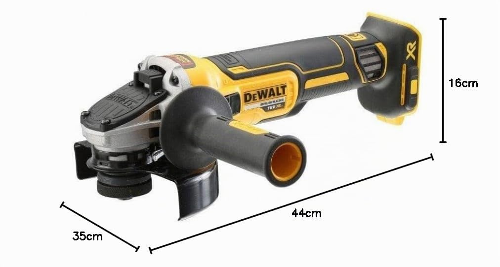 DEWALT Smerigliatrice angolare 125mm. Motore BRUSHLESS, DCG405P2-QW