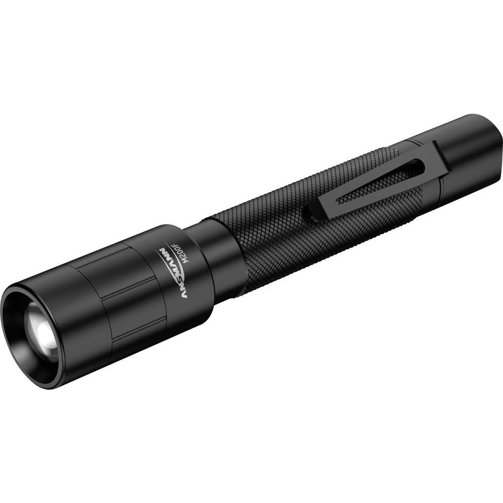 Ansmann LED de tachenlampe, aluminio, negro, 16.4 x 2.9 x 2.9 cm