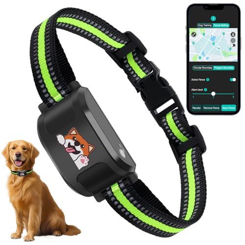 GPS + Wireless Dog Fence & Training Collar – No...