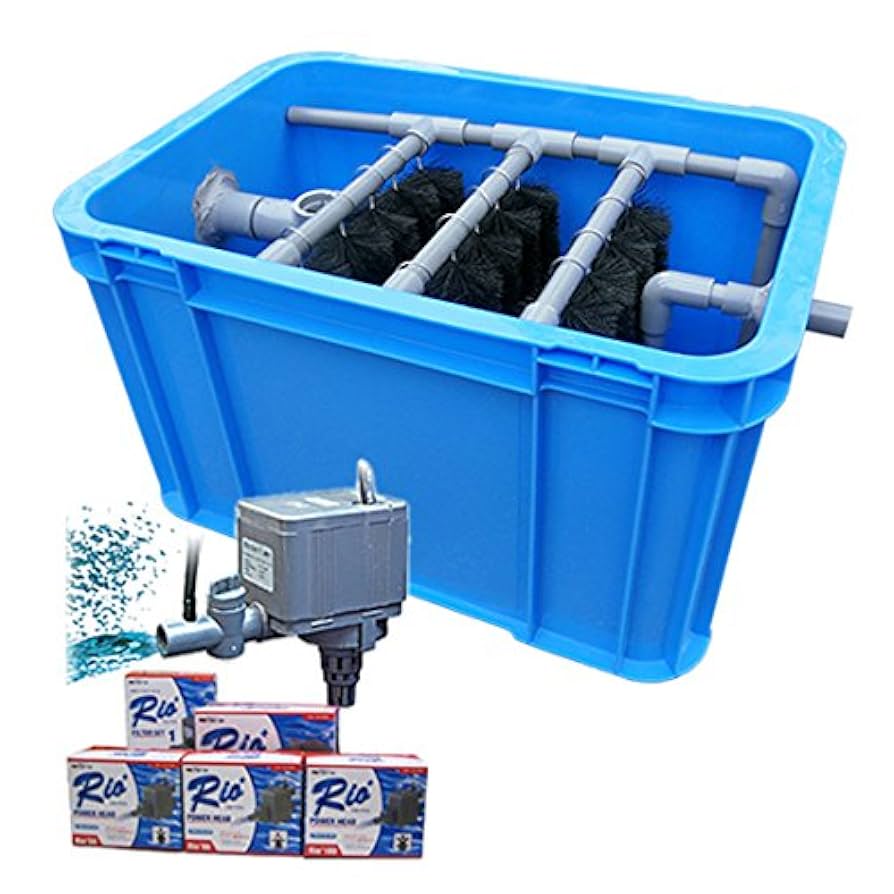 水槽一体式濾過槽水槽部2000×1000×610濾過槽1200×1100×650 ライフ商事 FRP水槽 一体型 水槽 US-1000B 改造型 濾過槽密閉型