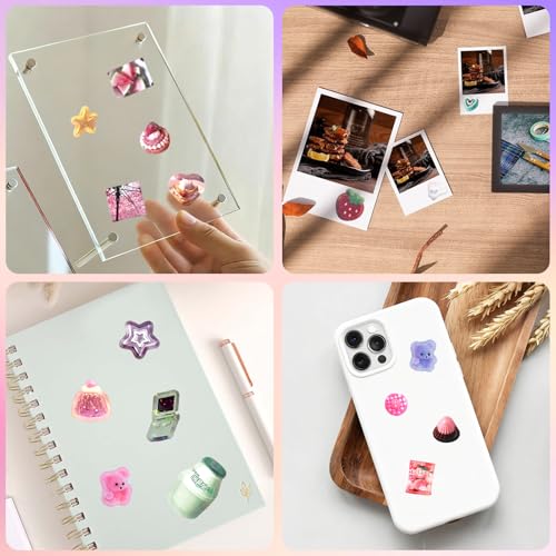 Image of 800Pcs Cute Scrapbook Stickers Travel Y2k Japanese Sticker Book for Adult Kawaii Korean Stickers for Journaling Heisei Retro Aesthetic Sticker Manga Style Decor for DIY Craft Junk Journal Gifts Parade