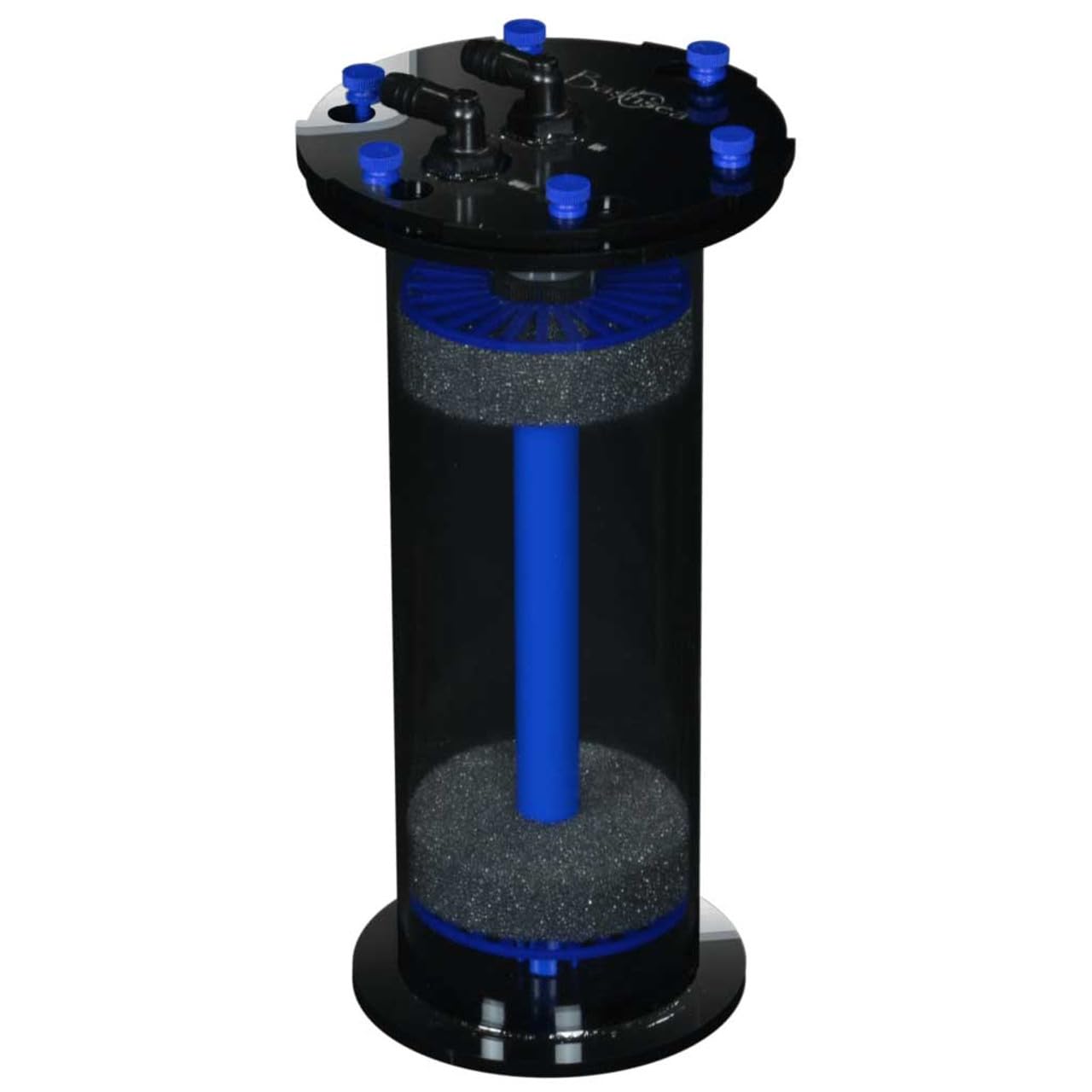 Bashsea 4-12 Filter Media Chamber Reactor for Aquarium | High Media Volumes with Evenly Distributed Flow Maximize Water Media Contact Time for