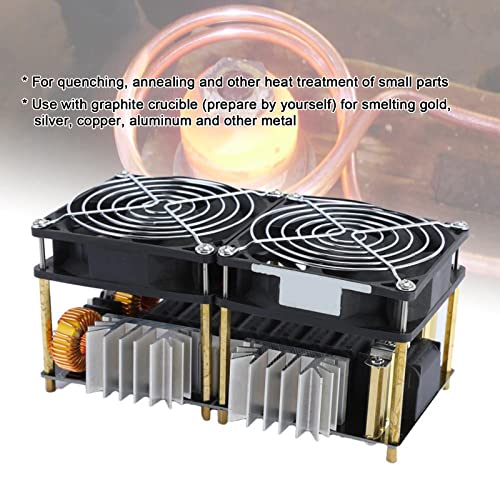 Planche de chauffage à induction 1800W 40A DC 12-48V ZVS module alimentation métal - 7