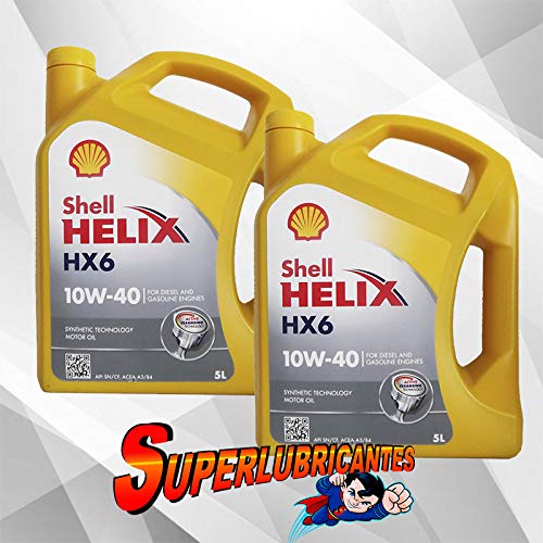 Mundocoche Shell Helix HX6 10W40 2x5L (10 litros) thumbnail