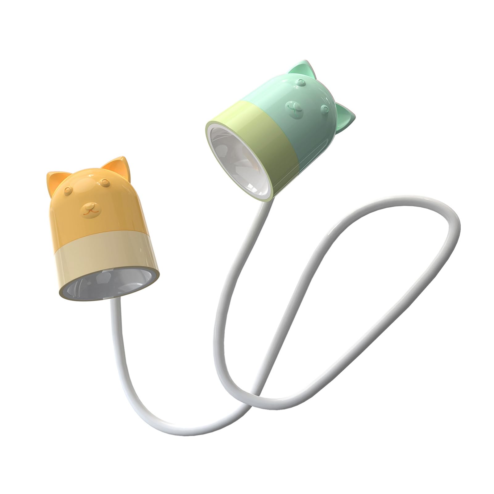 Luz de Lectura para Niños, Luz de Lectura para el Cuello, Luz LED para Libros, Lindas Luces para Leer en la Cama Luz de Cabecera Plegable para Leer en la Cama, Tejer, Coser,