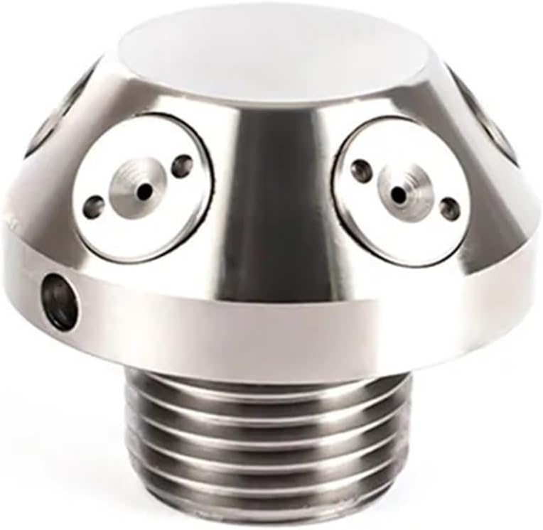 1Pcs XSW-T Type Cooling Dust Removal Fire Fighting Medium High Pressure Fine water Mist Spray Head 1 to 2 inch DN15 Nozzle(5 hole)