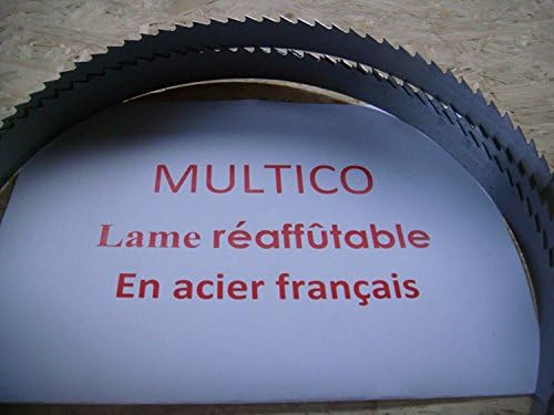 Lame De Scie à Ruban 2400mm X 20mm X 3TPI - Acier Suède Professionnel Pour Bois, Plastique, PVC - Longue Durée