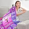 Gymnastics Gifts for Girls Women Blanket Ultra Soft Flannel Gymnastics Throw Blanket Merch Gymnastics Gifts for Gymnastics Lovers Stuff for Kids Teens Adults 50"x40" #2