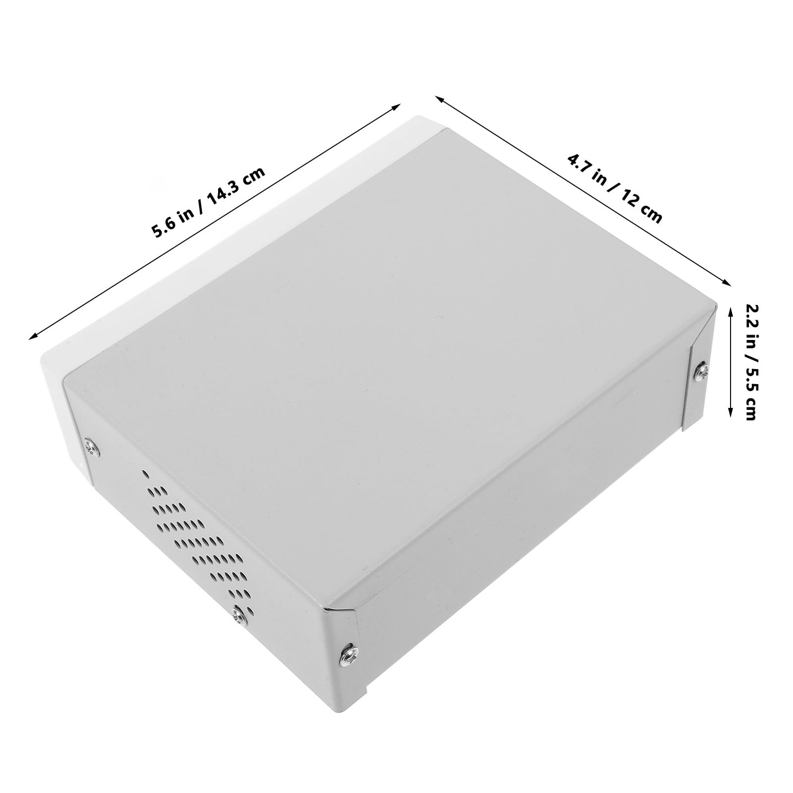 Scatola di Giunzione Elettronica Design Multifunzionale e Facile Installazione Beige in Ferro Elegante e Resistente per Progetti Elettrici e Uso Interno