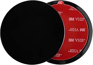 2Pcs 70mm 3M VHB Adhesive Dashboard Pad Mounting Disk for Suction Cup Phone Mount & Garmin GPS Suction Mount Dash Cam Holder Stick On Universal Dash Mount Pad