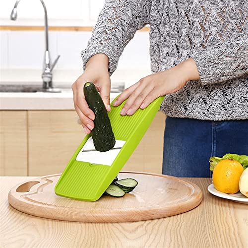 Mandolina cortadora manual para verduras y frutas miniatura 6
