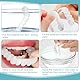 CEWROM Silicone Relinedenture Set, Zahnprothesen, Zahnersatz-Set Weiche Prothese Reline Kit, Prothese Silikon Reline Kit Männer & Frauen (2 Satz)
