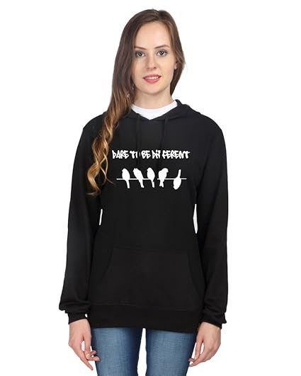 Women Printed Hoodie