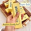 Midou Slow Rising Dumpling Squishy Butter Squeeze Toy Pack Sensory Stress Relief Squishies Soft & Stretchy Fidget Toys for Anxiety Relief Party Favors (Dumpling Squishy Butter) #2