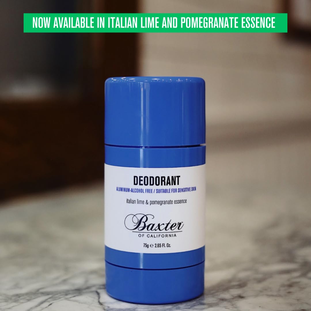 Baxter of California Deodorant, Aluminum & Alcohol-Free Clear Stick, Italian Lime and Pomegranate Essence, 2.65 Ounce - Image 6