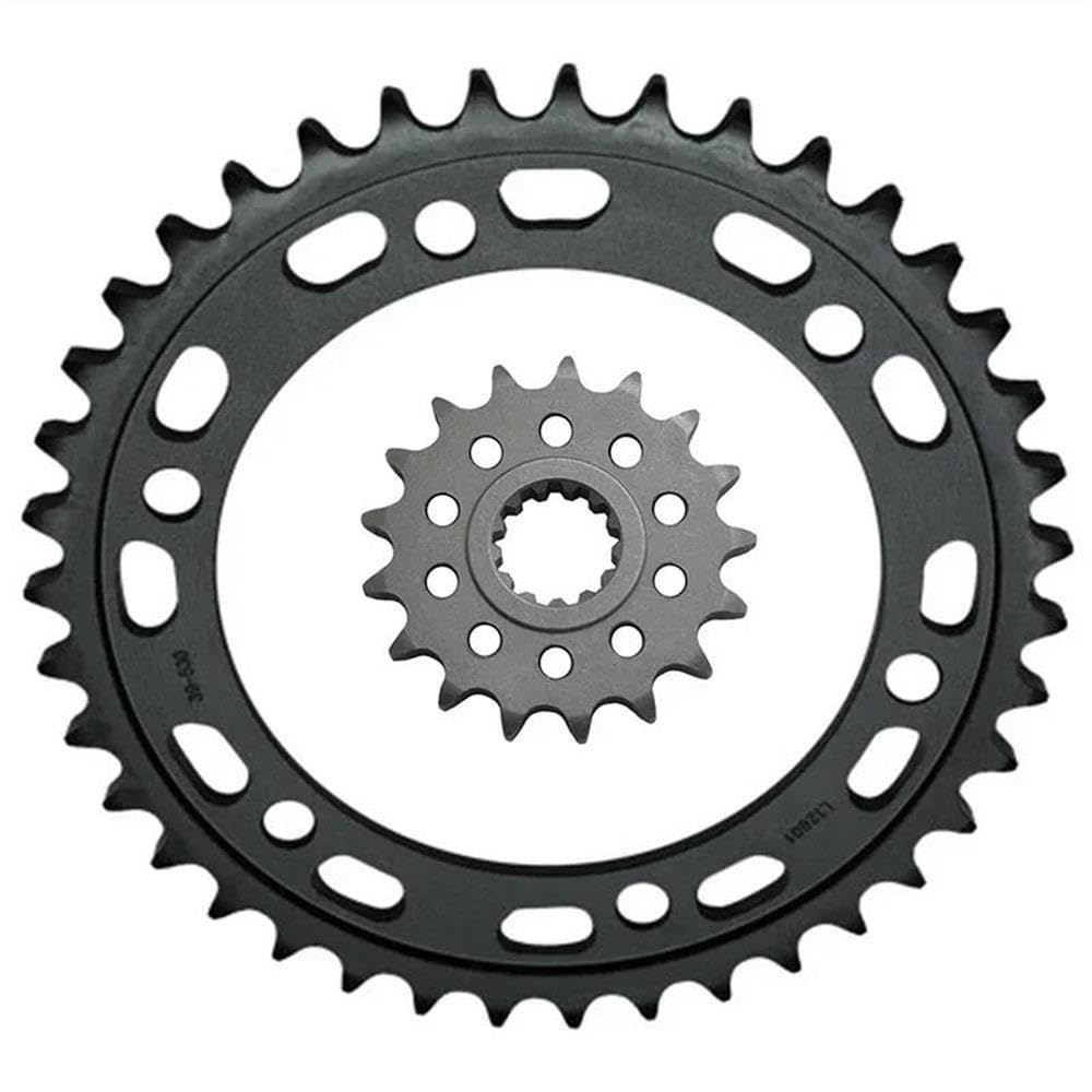 Piñón delantero y trasero 530 17T/38T apto for Yamaha XJR1200/XJR1300