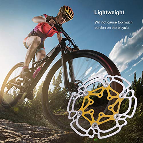 Freio a disco colorido, rotor colorido de 6 furos, leve de 1,86 mm para bicicleta de 6 furos