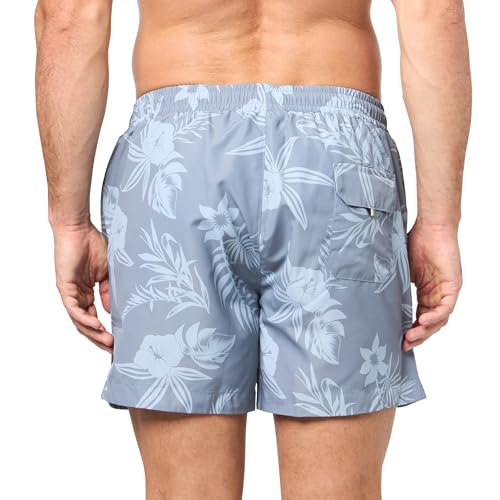 BOSS Men's Reev Tropical Print Swim Trunks 4.75"2