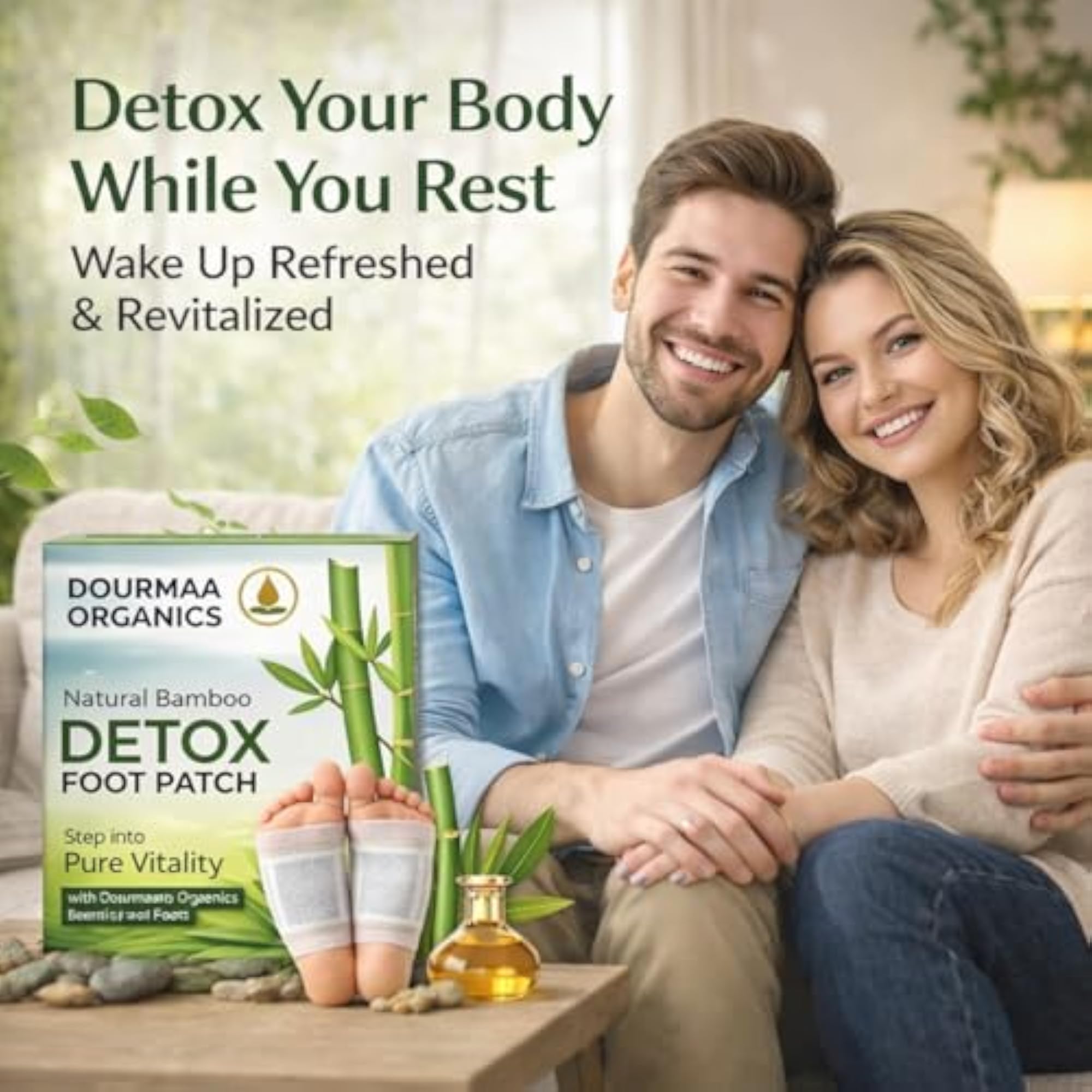 Detox Foot Patches for Men & Women
