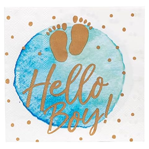 Boland 53249 - Party-Servietten Hello Boy Cover