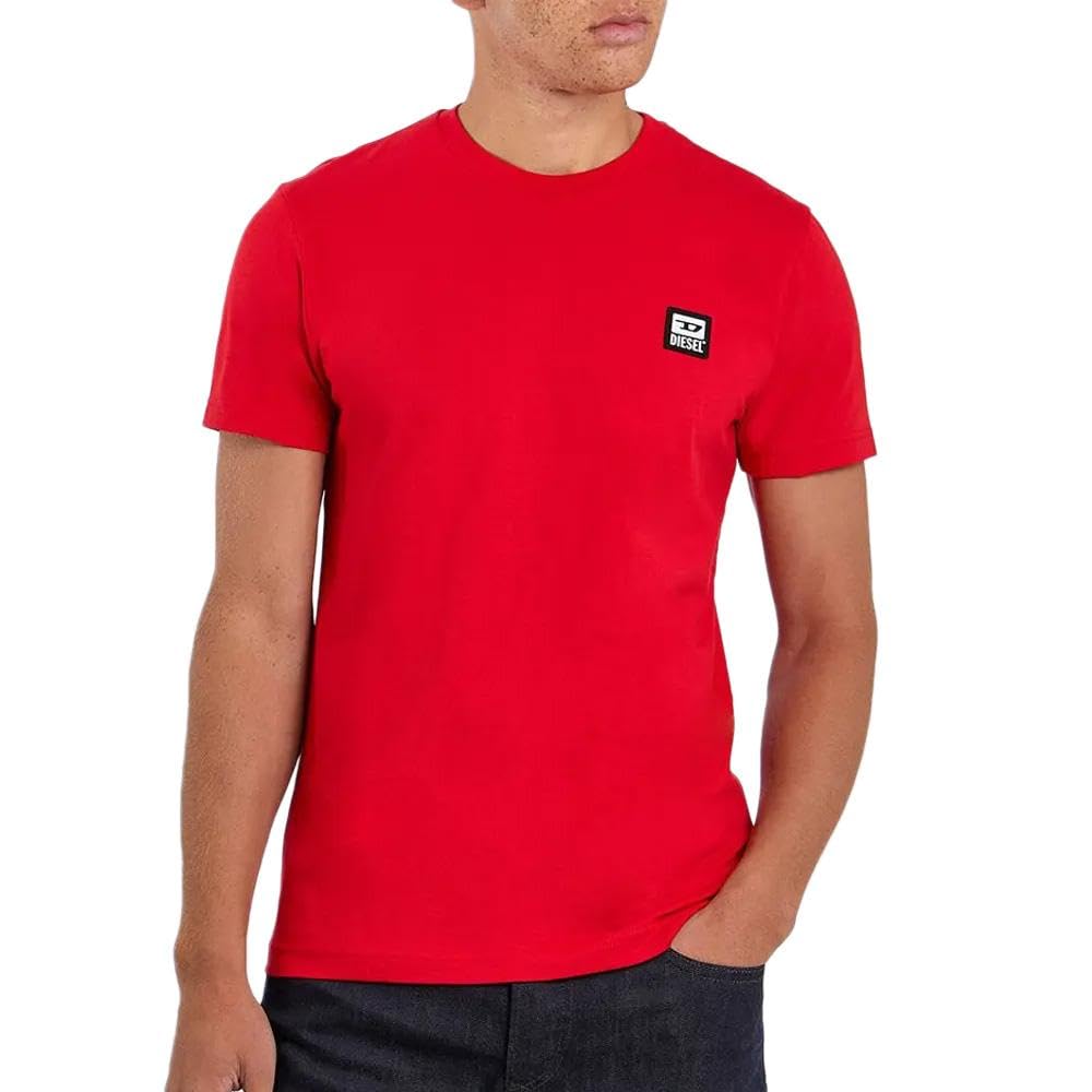 Diesel T-shirt Red Man T-Diegos, Red, M