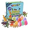 GLOWLYLITE – 9 Tub Bombs for Children with Shock Dinosaur Inside – Colourful Dino Tub Bombs with Toys Inside for Children – Bubble Tub Reward for Each Event (Pack of 1)