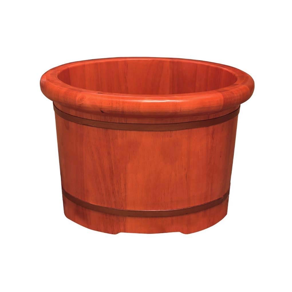 Vaschetta per pediluvio, Vaschetta per pediluvio in Legno, Secchio per Vasca per pediluvio, Massaggio, Spa, Sauna, Ammollo, Pediluvio Secchio in Legno Spa per pediluvi Lavabo per Uso Domestico