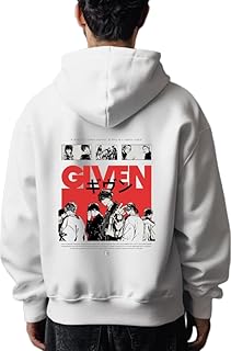 Given Hoodie Back White