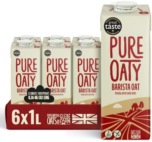 PureOaty Oat Milk, Barista Grade, Gluten Free, Unsweetened
