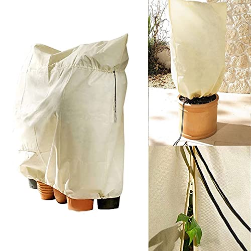 Dianyuan Tela antiheladas para Plantas,Funda para Plantas,Funda Protectora Reutilizable para Plantas,Tamaño 180 * 120 cm,Protección contra el Viento y la Nieve Cover