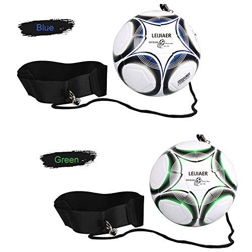 DECDEAL Treinador de Futebol Chute de Futebol Solo Treino de Treino à prova de explosão Futebol Habi