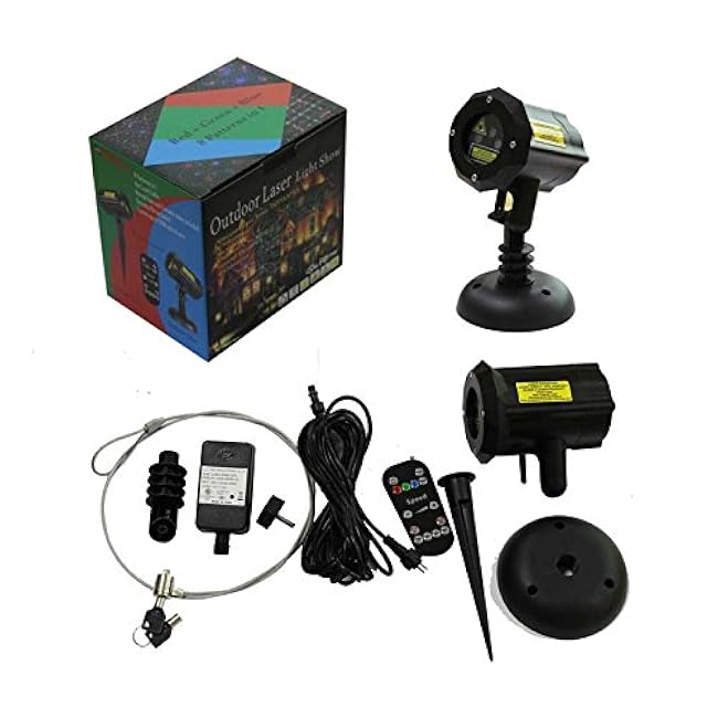 LedMall Red Green Blue Laser Lights