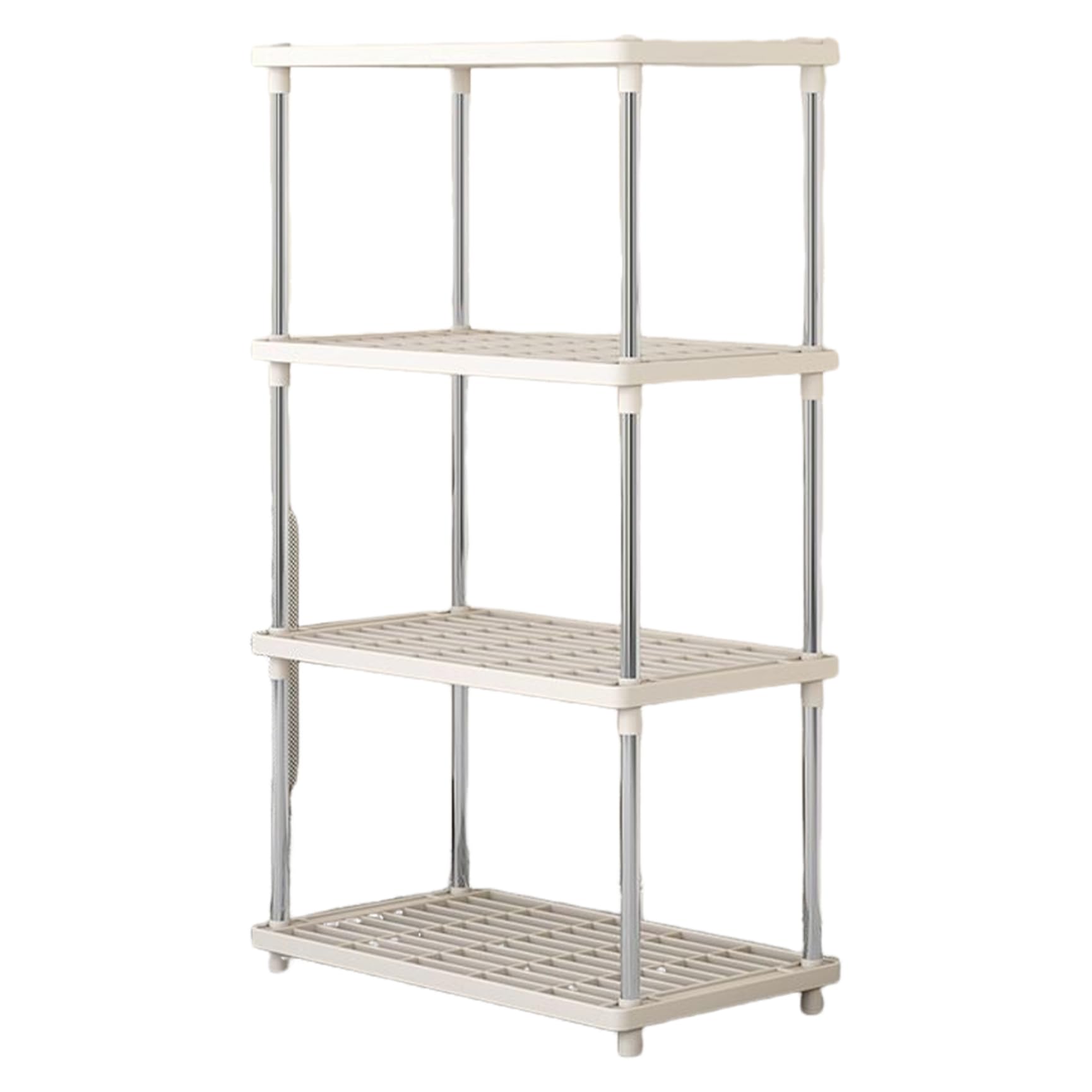 Étagère de rangement garage et bureau noire 4 niveaux résistante