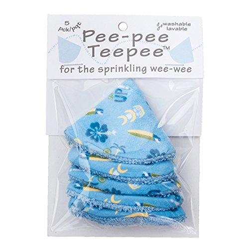 Image of Beba Bean Pee-Pee Teepee Cellophane Bag - Surfing, 6x4.25x1 Inch (Pack of 3)