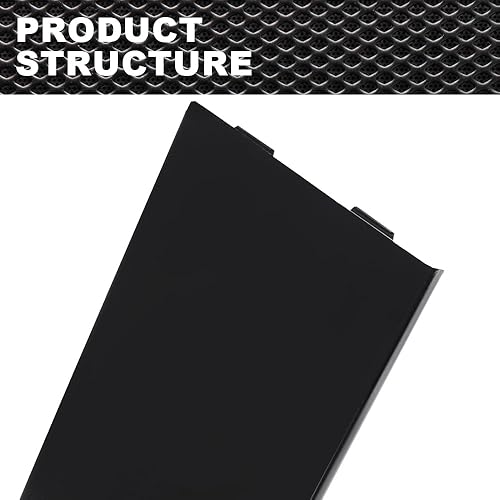 Miniatura 4 de Moldura de ventana de la puerta trasera izquierda y derecha Aplique de pilar B compatible con Jeep Grand Cherokee 2011-2019