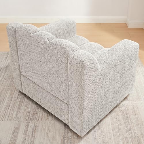 Sillón Plegable Boucle Beige miniatura 5