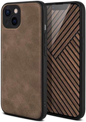 Coque iPhone 13 antichoc ONEFLOW Pali protection appareil photo cuir taupe