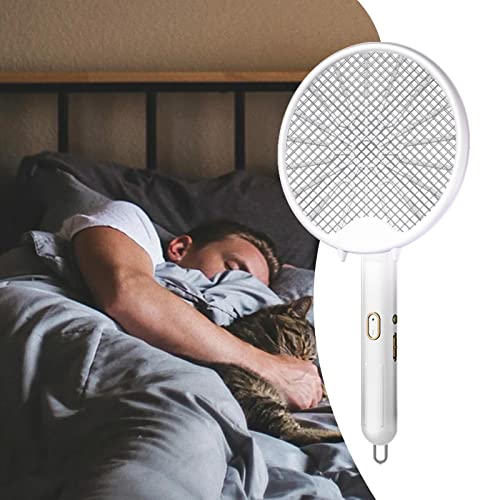 Raquete Elétrica Bugg Zapper | Mata-mosquitos elétrico recarregável USB,Raquete mata-moscas dobrável