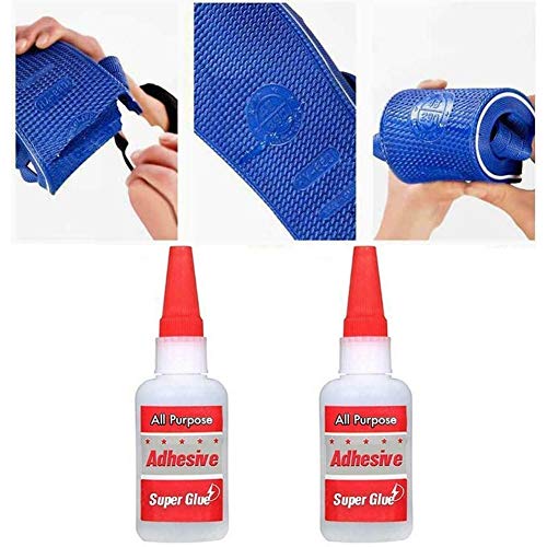 50ML All Purpose Adhesive Super Glue,Super Quick-Drying Glue,Mighty Tire Repair Glue (2PCS)