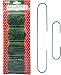300 Count Holiday Ornament Hooks Green
