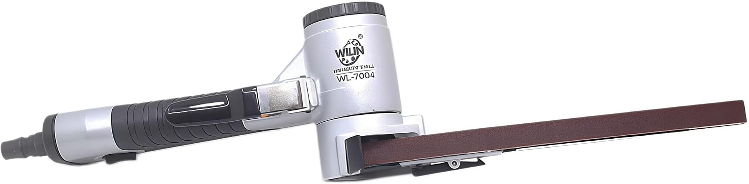 Pneumatic Air Belt Sander 1/2"x18" 18000RPM for Spot Weld Rust Removal | Grinder for Metal Polishing, Woodworking, Paint Stripping, Surface Finishing